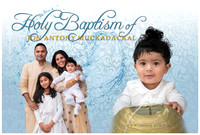 Holy Baptism of Jon